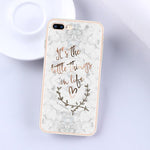 Marble Soft TPU Coque Mobile Thin Bags Cases For Huawei