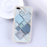 Marble Soft TPU Coque Mobile Thin Bags Cases For Huawei