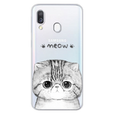 Cute Animal Case For Samsung Galaxy A40 A30 A50 A70 A60 A10