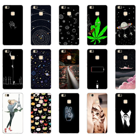 H For Cover Huawei P9 Lite Case