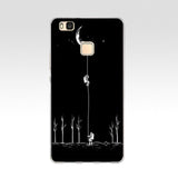 H For Cover Huawei P9 Lite Case