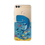 For Fundas Huawei P Smart Case Silicone 3D