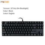 Metoo edition gaming Mechanical Keyboard
