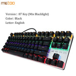 Metoo edition gaming Mechanical Keyboard