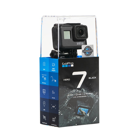 GoPro HERO7 Black Action Camera + Sports Accessories Kit