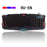 Darshion M300 Russian/English Backlit Keyboard LED