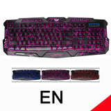 Darshion M300 Russian/English Backlit Keyboard LED